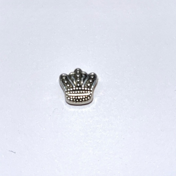 Crown  Charm for European Style Bracelets Fits Pandora Systems Queen Charms - Picture 2 of 8
